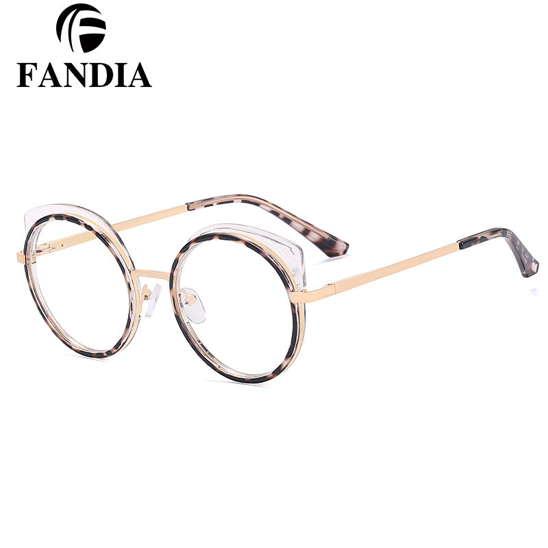 Women's Full-Frame Anti-Blue Light Glasses – Round Frame With UV Protection Eyewear