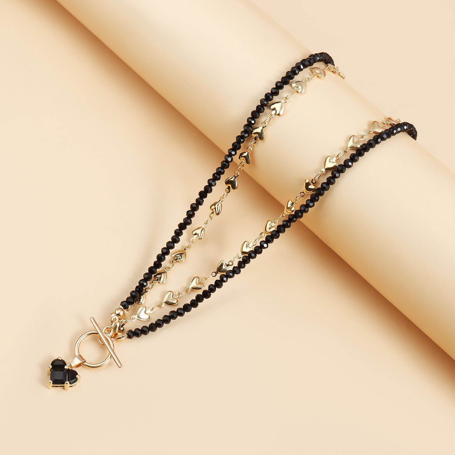 Zircon Heart Pendant Necklace for Women – Diamond-Inspired Clavicle Chain