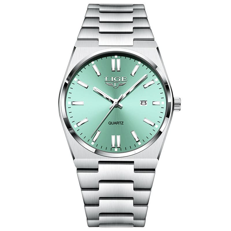 Men’s Business Quartz Watch – Luminous Dial, Multi-Function Calendar