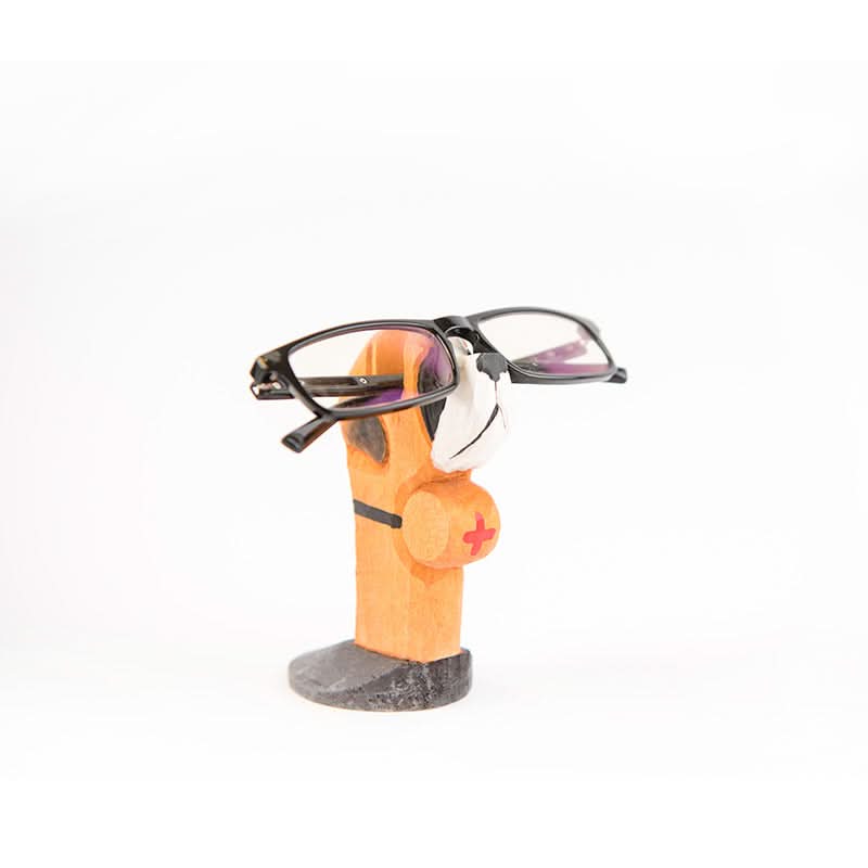 Creative Handmade Wooden Glasses Frame - Storage & Display Stand