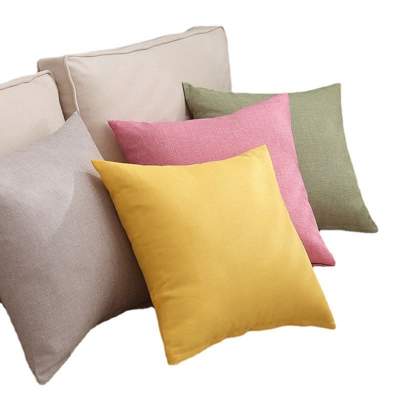 Nordic Style Linen Sofa Pillow Set - Set of Two