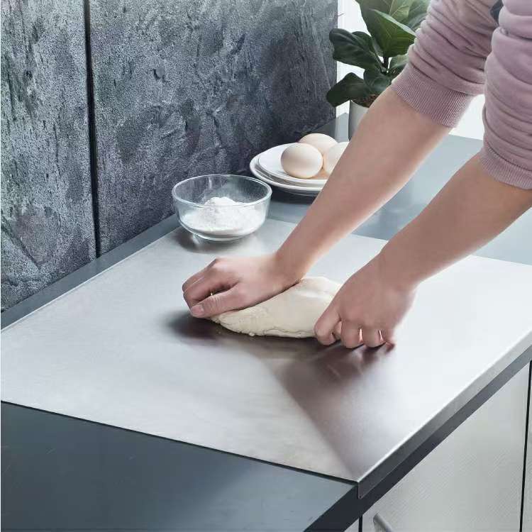 Stainless Steel Cutting Board for Kitchen – Thickened, Anti-Slip & Anti-Corrosion