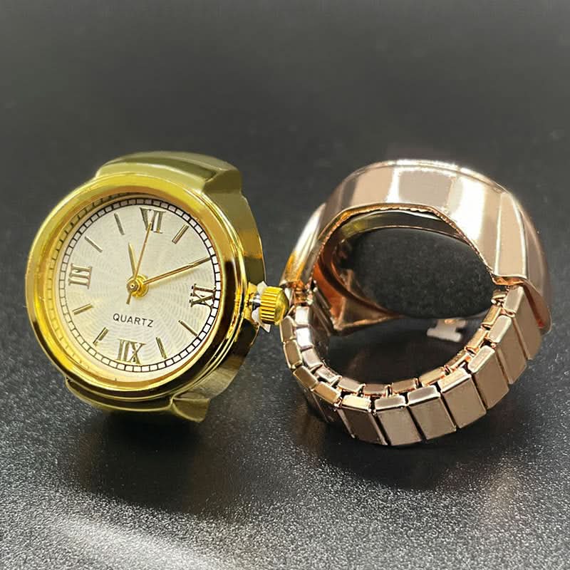 Classic Ring Watch – Unisex Quartz Finger Watch