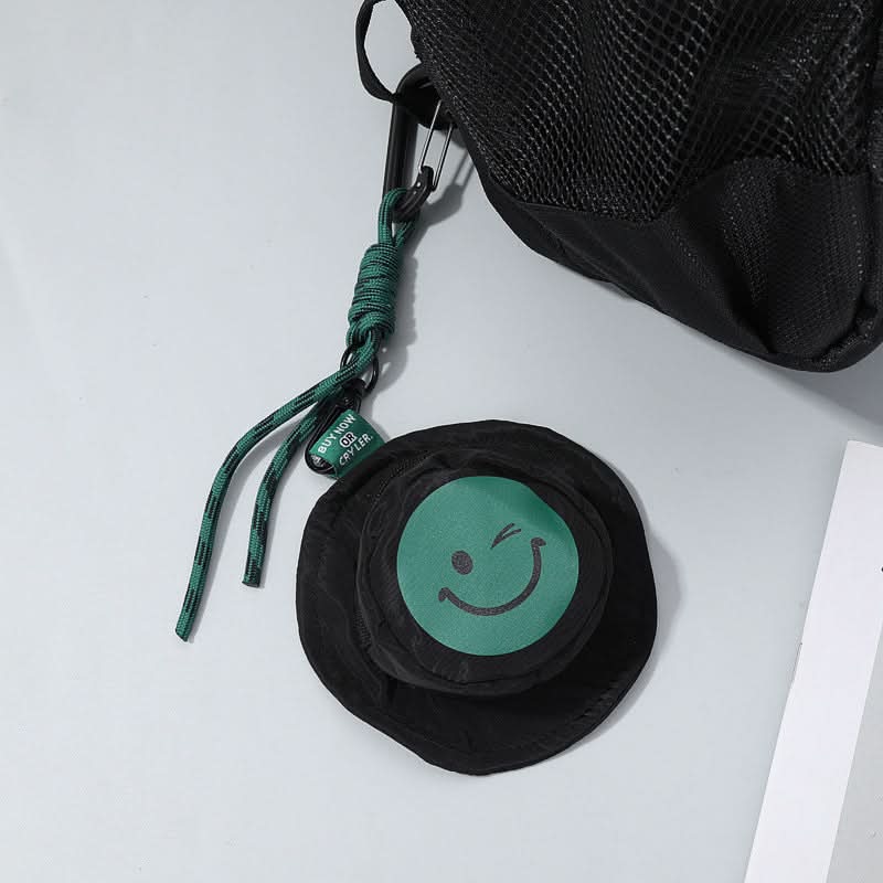 Mini Hat-Shaped Coin & Key Storage Bag – Candy Color Keychain Pouch
