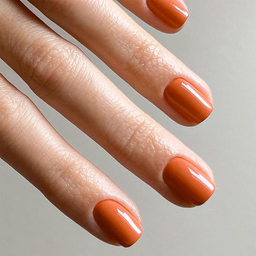 Classic Solid Color Press-On Nails – Short Square Reusable False Nails