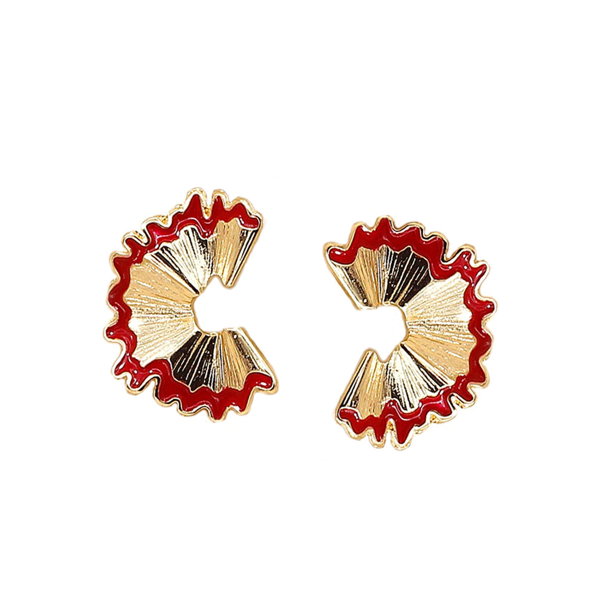Geometric Oil Drop Earrings – Cute Casual Jewelry for Women