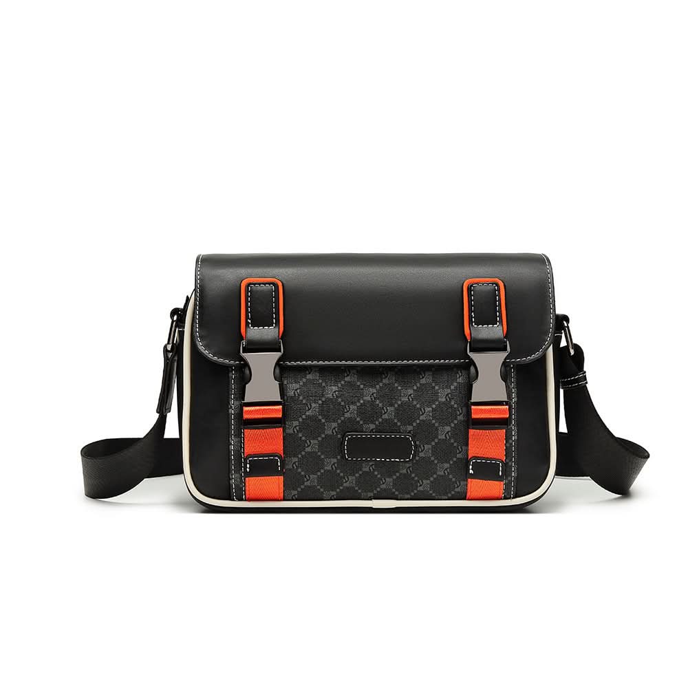 Men's Trendy Plaid Crossbody Bag – For Street Style
