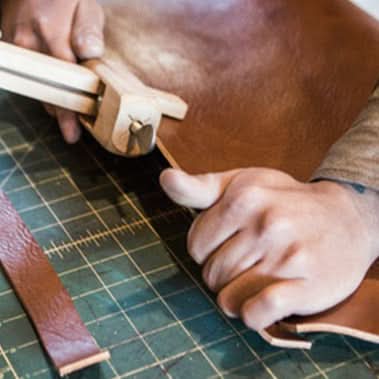 Nordic Style Leather Placemats & Coasters