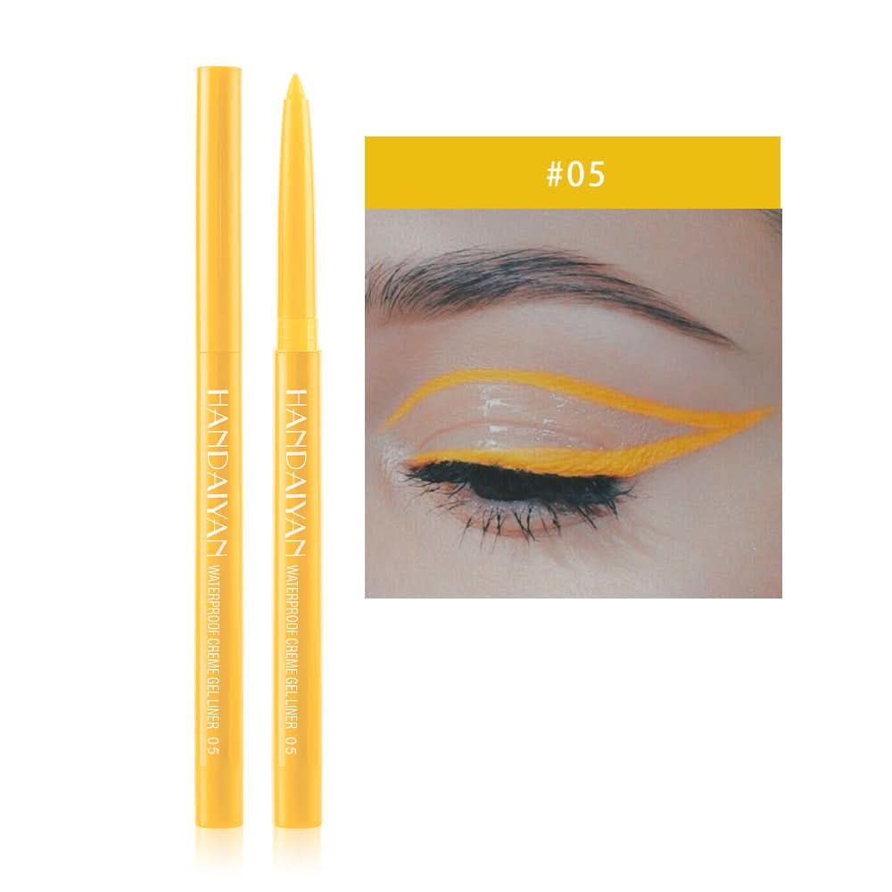 HANDAIYAN Waterproof Eyeliner Gel Pencil – Smudge-Proof Cream Gel Eyeliner