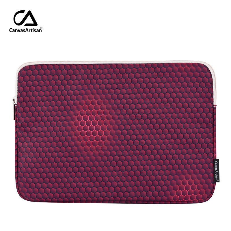 Waterproof Honeycomb Laptop Sleeve for MacBook & More – Shock-Resistant Laptop Case