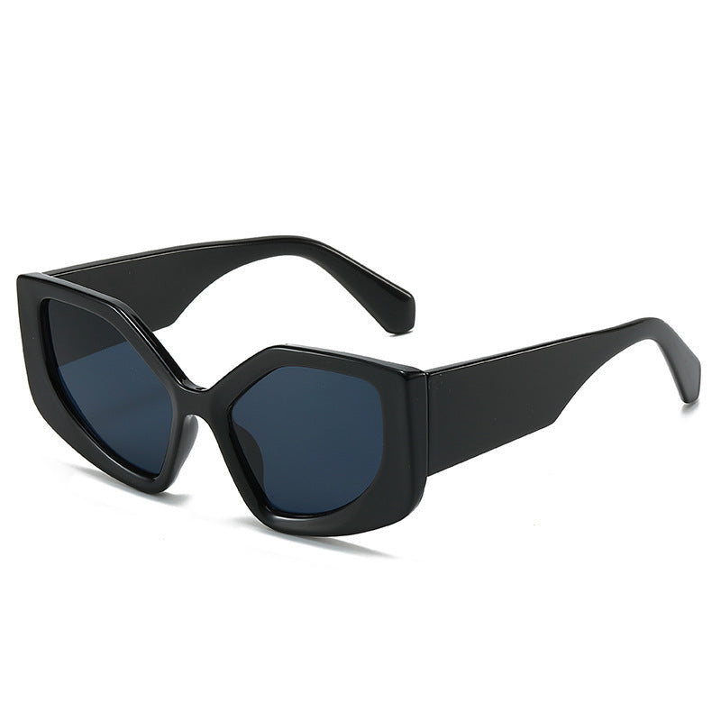 Rainbow Cat Eye Sunglasses for Women – UV400 Full Frame Fashion Shades