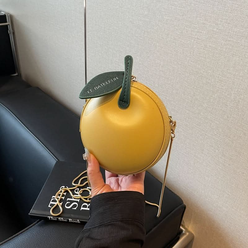 Apple-Shaped Small Chain Shoulder Bag