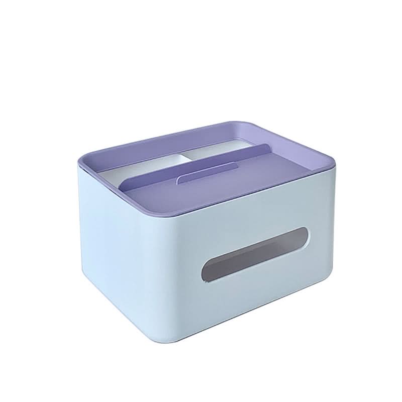 Modern Tissue Box with Remote Control Storage – Multi-Purpose