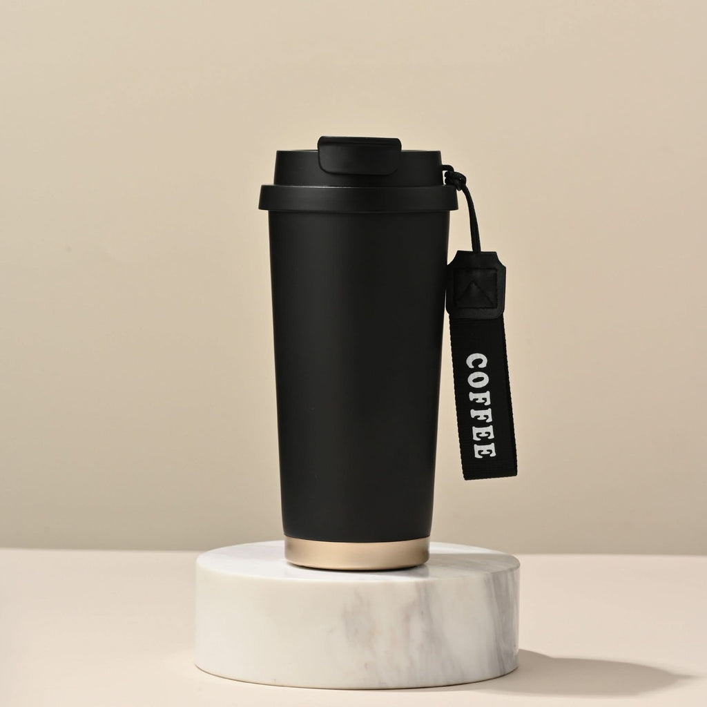 Vacuum Insulated Coffee Thermos Cup – Double-Walled Hot & Cold Bottle (500ml)