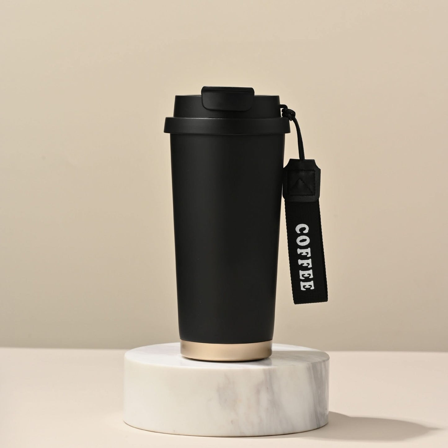 Vacuum Insulated Coffee Thermos Cup – Double-Walled Hot & Cold Bottle (500ml)