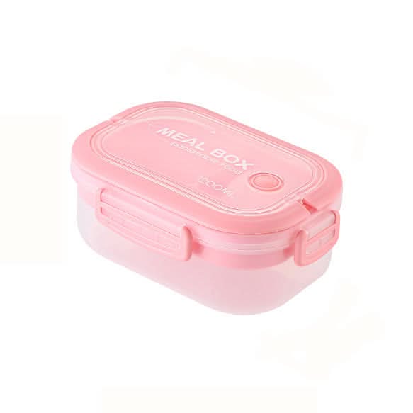 1200ml Double-Layer Bento Leakproof Food Lunch Box – Microwave-Safe