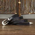 Women's Retro Slim Leather Belt – Waist Belt for Jeans & Dresses