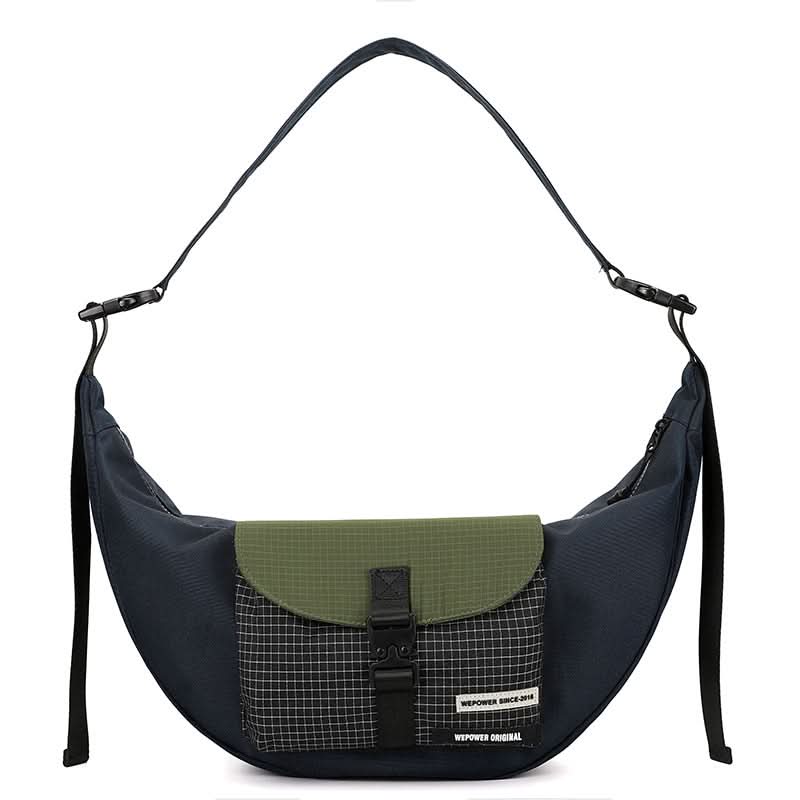 Unisex Dumpling Crossbody Bag - Waterproof Messenger Bag