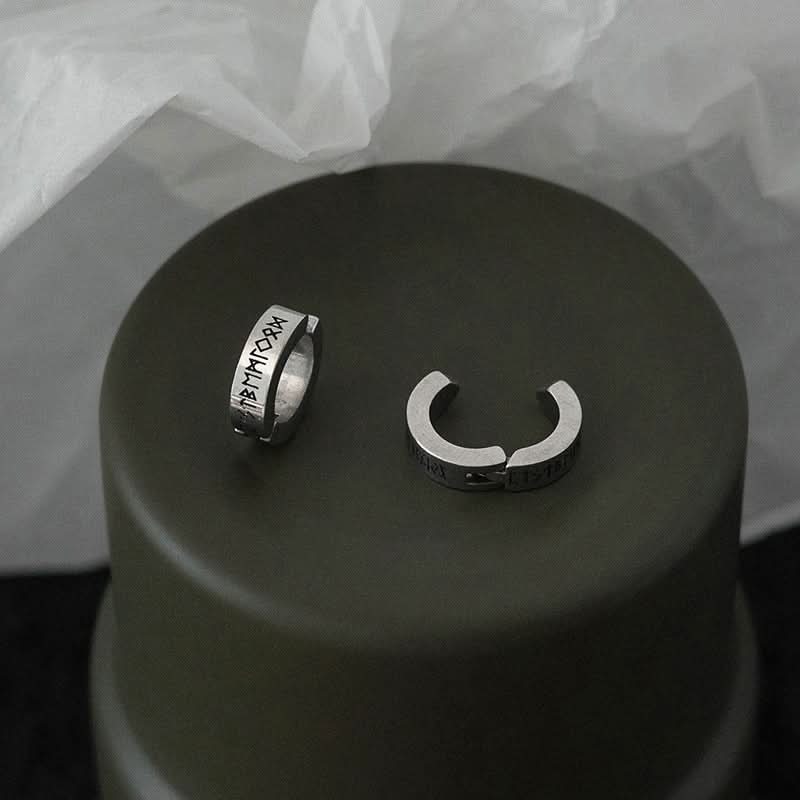Men’s Rune Punk Ear Cuff - Non-Pierced Jewelry