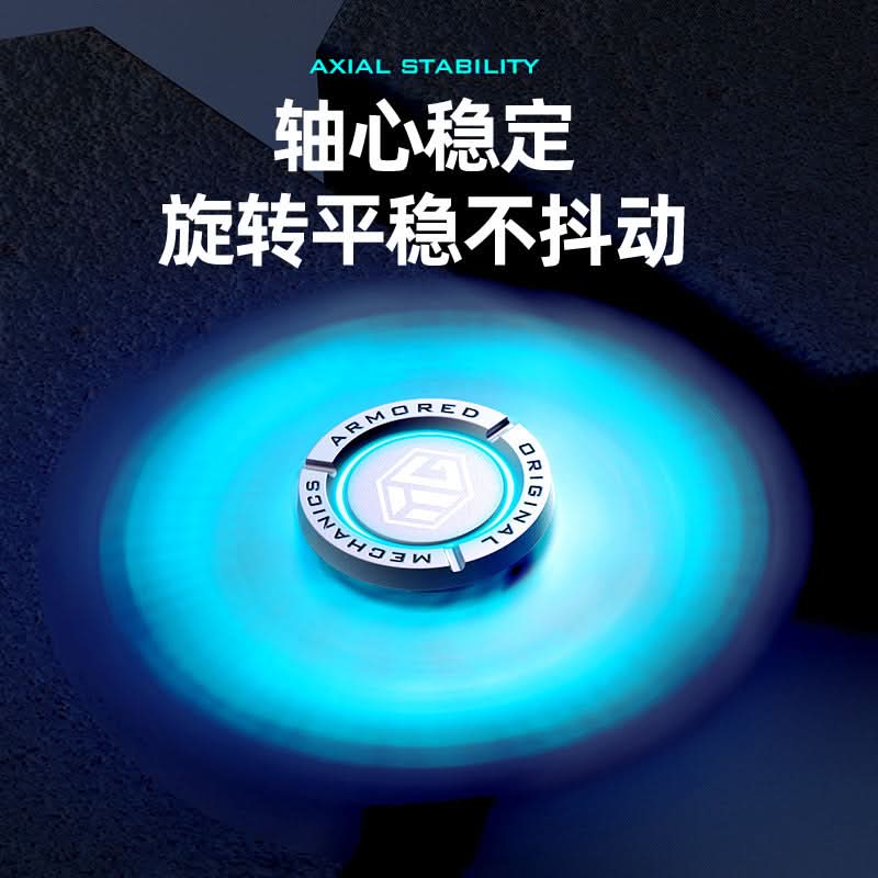 Luminous Fingertip Gyroscope – LED Fidget Spinner Toy