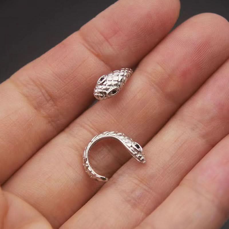 Men's Snake Ear Clips, Non-Pierced Style