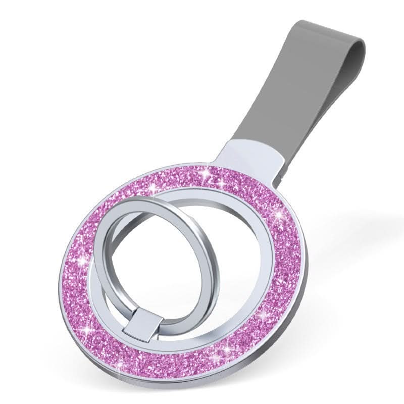 360° Rotating Magnetic Phone Ring Holder – Foldable Stand