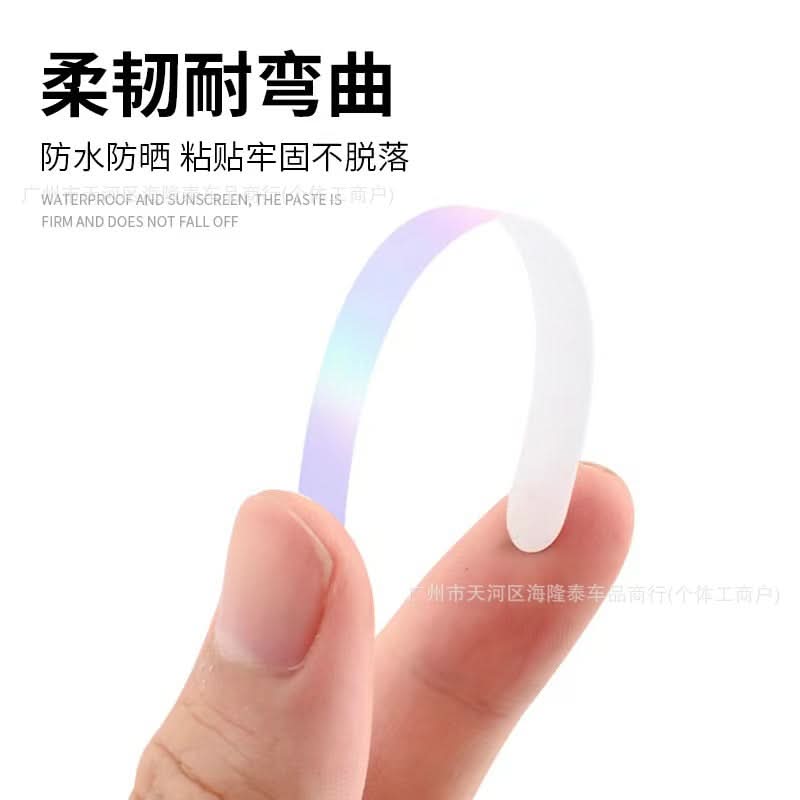 Reflective Colorful Laser Wheel Stickers – 20pcs