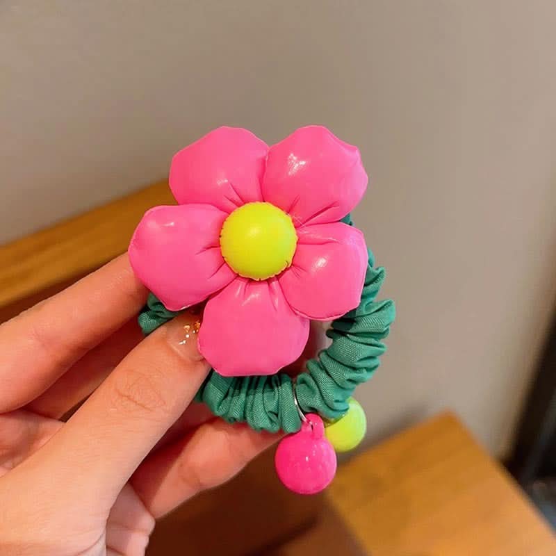 Pack of 5 Korean Bow Hair Bands for Kids