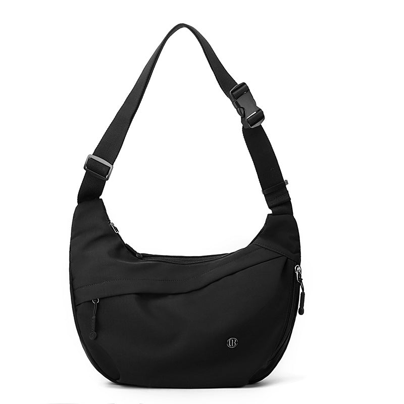 Nylon Crossbody Bag – Ultra-Light Dumpling Shoulder Purse for Women