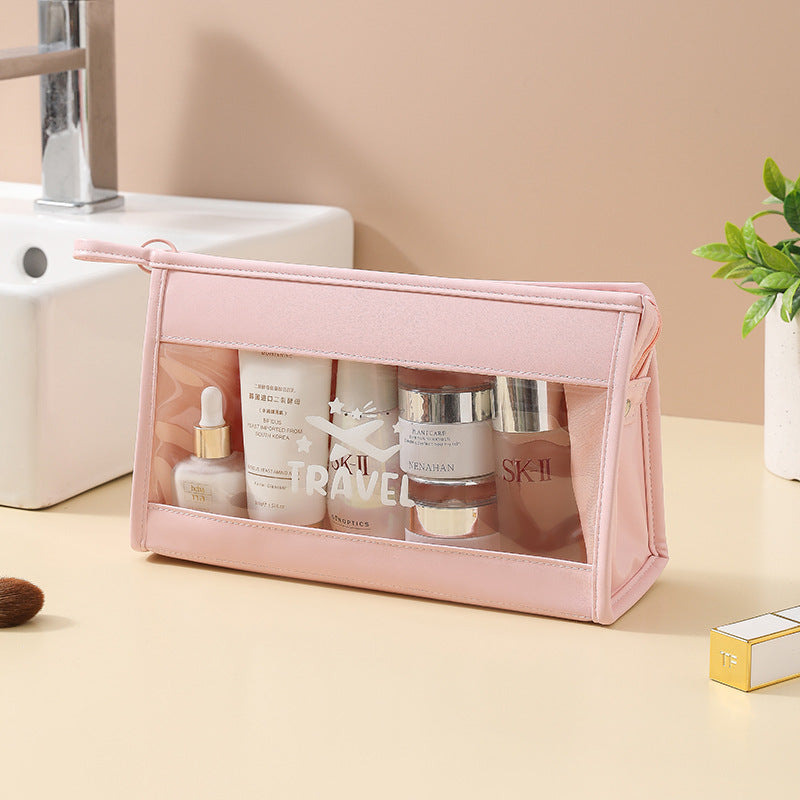 Waterproof Toiletry Bag – Large Capacity Travel Organizer with Wet & Dry Separation