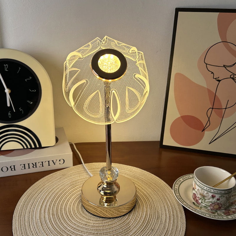 Starry Sky LED Table Lamp – Dimmable Acrylic Night Light for Bedroom