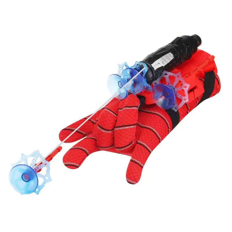 Spider Silk Soft Bullet Launcher – Toy Spider Launcher for Kids, Cartoon Hero Toy