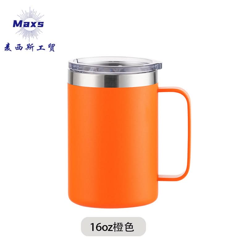 Stainless Steel Vacuum Coffee Thermos Mug – 12oz Insulated Cup