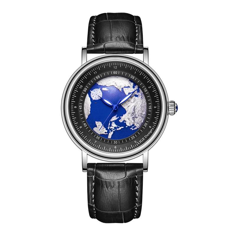 Men's Fashionable Quartz Watch – Business Style, Night Light