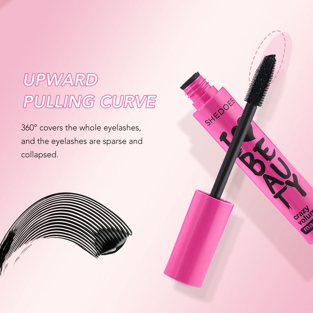 Shedoes Waterproof Volumizing Mascara – Smudge-Proof Thickening & Lengthening