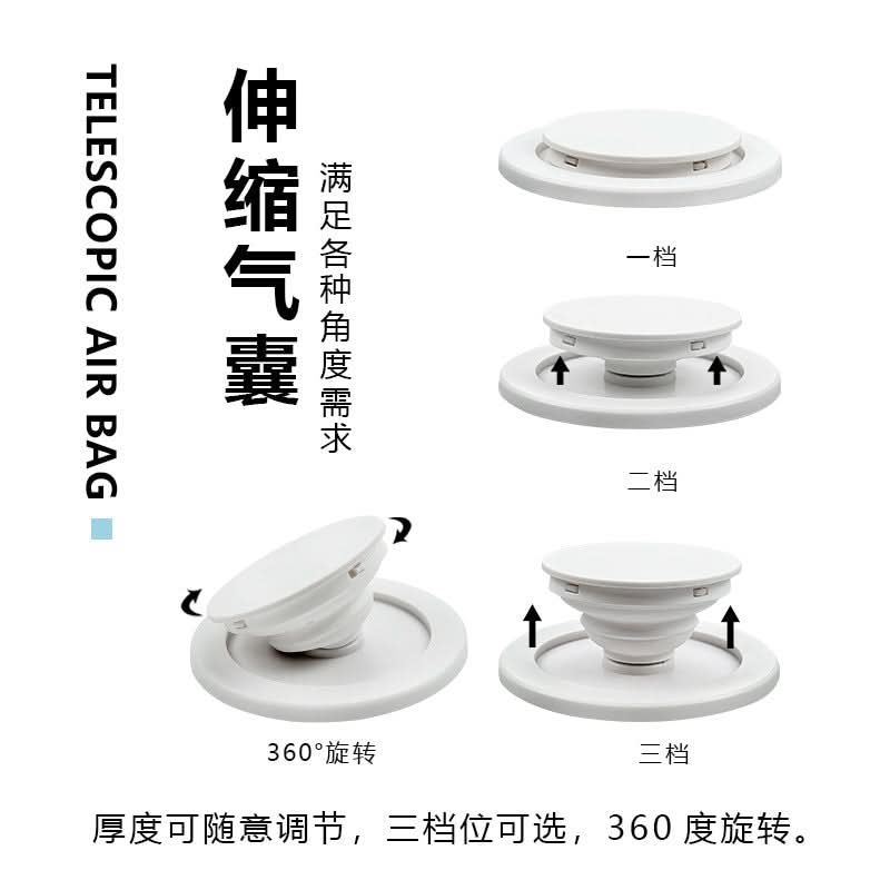 Mag Safe Magnetic Airbag Phone Stand – Ultra-Thin, Telescopic & Foldable