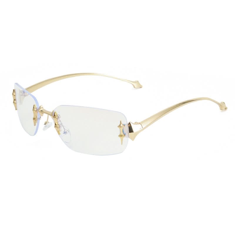 Futuristic Frameless Sunglasses for Men
