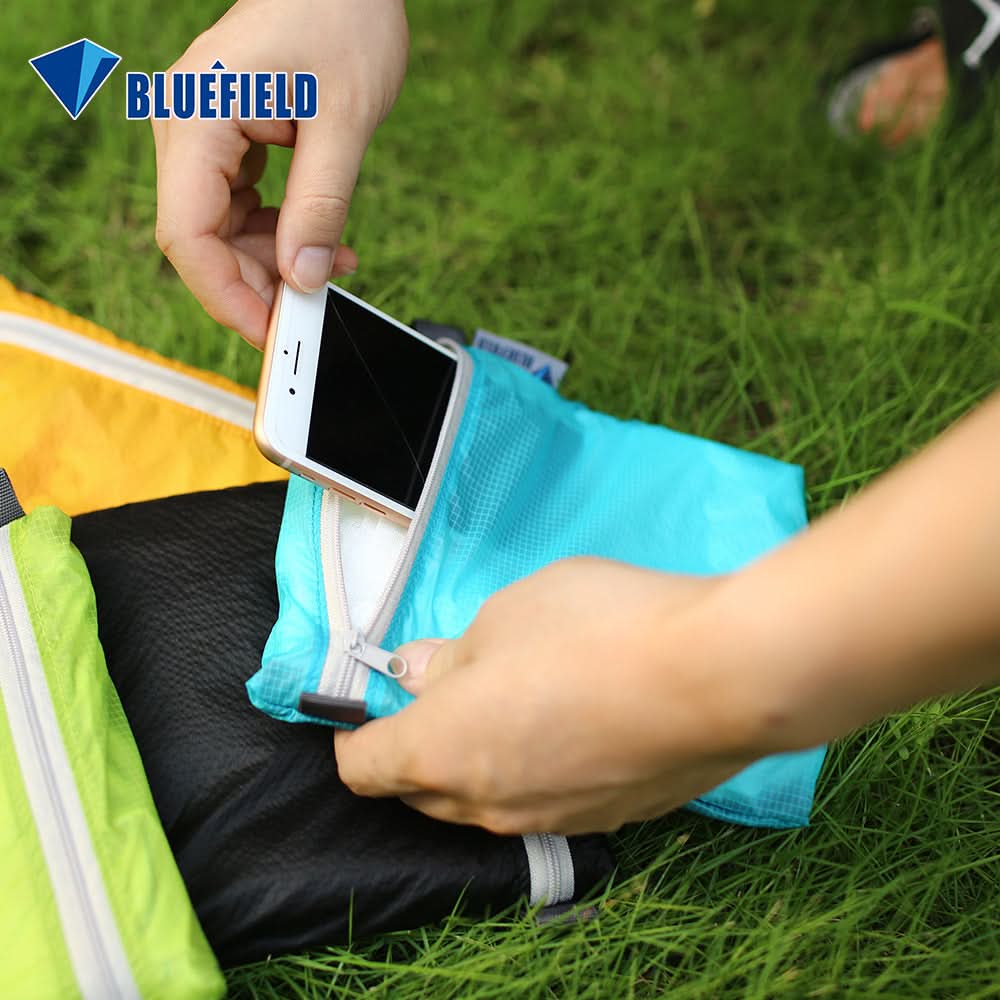 Ultralight Nylon Outdoor Zipper Storage Bag