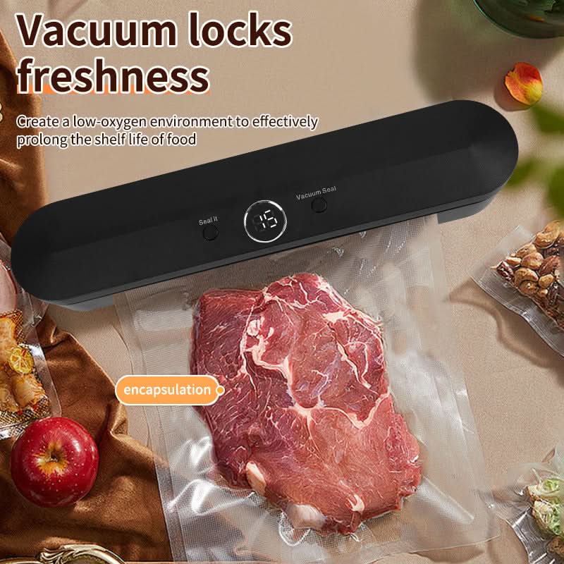 Compact Vacuum Sealer Machine – Automatic Food Preservation & Storage