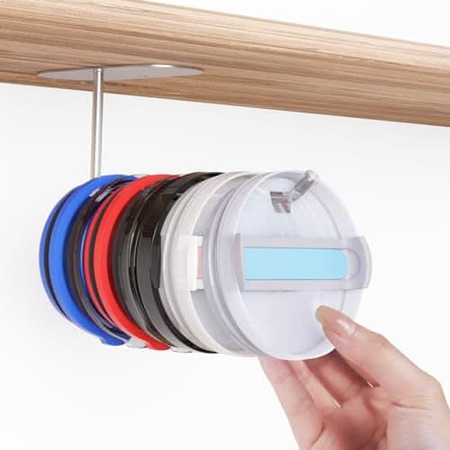 Cup Lid Hook - Paper Towel Rack & Storage Holder