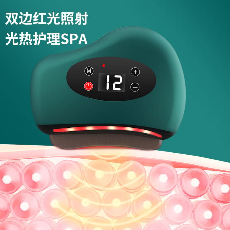 Hot Compress Face Lifting Gua Sha Massager