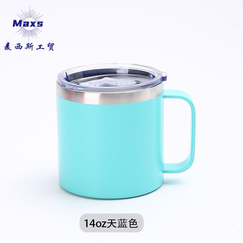 Stainless Steel Vacuum Coffee Thermos Mug – 12oz Insulated Cup