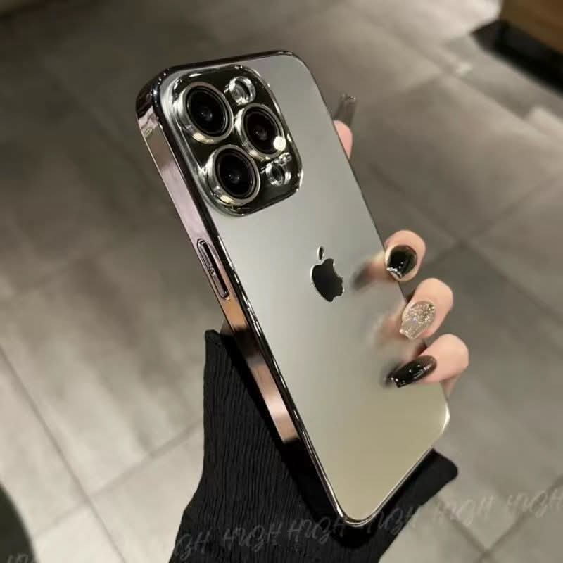 Anti-Fingerprint Frosted iPhone Case with Lens Protection