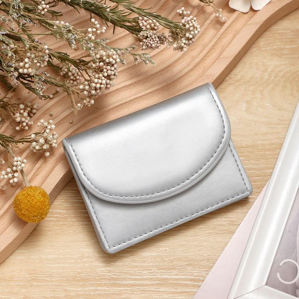 Slim Macaron Coin & Card Holder – Compact Wallet