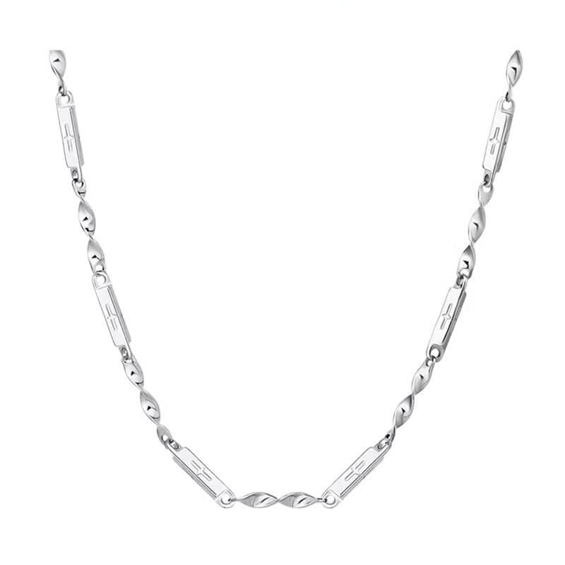 Men’s Minimalist Mobius Pendant Necklace – Hip-Hop Chain