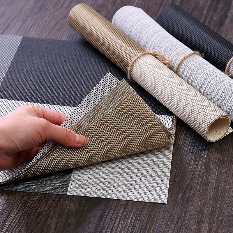 Heat-Proof PVC Dining Table Placemats