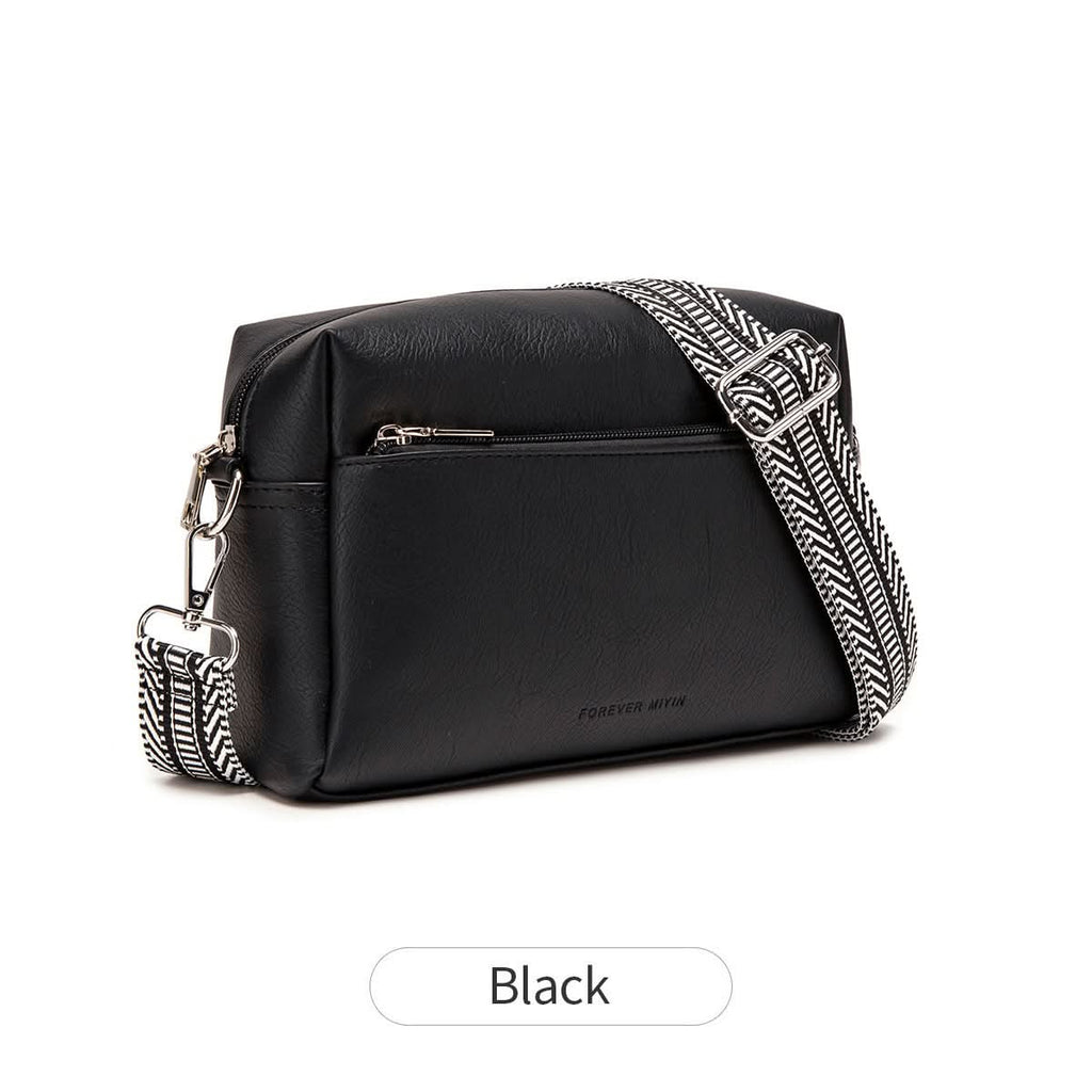 Women's Retro Small Square Crossbody Bag – Soft PU Leather