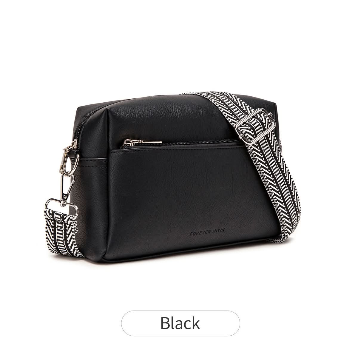 Women's Retro Small Square Crossbody Bag – Soft PU Leather