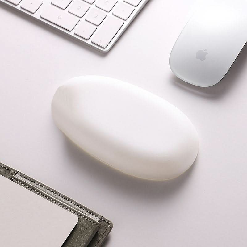 Ergonomic Silicone Wrist Pad Set for Office - Anti-Slip Keyboard & Mouse