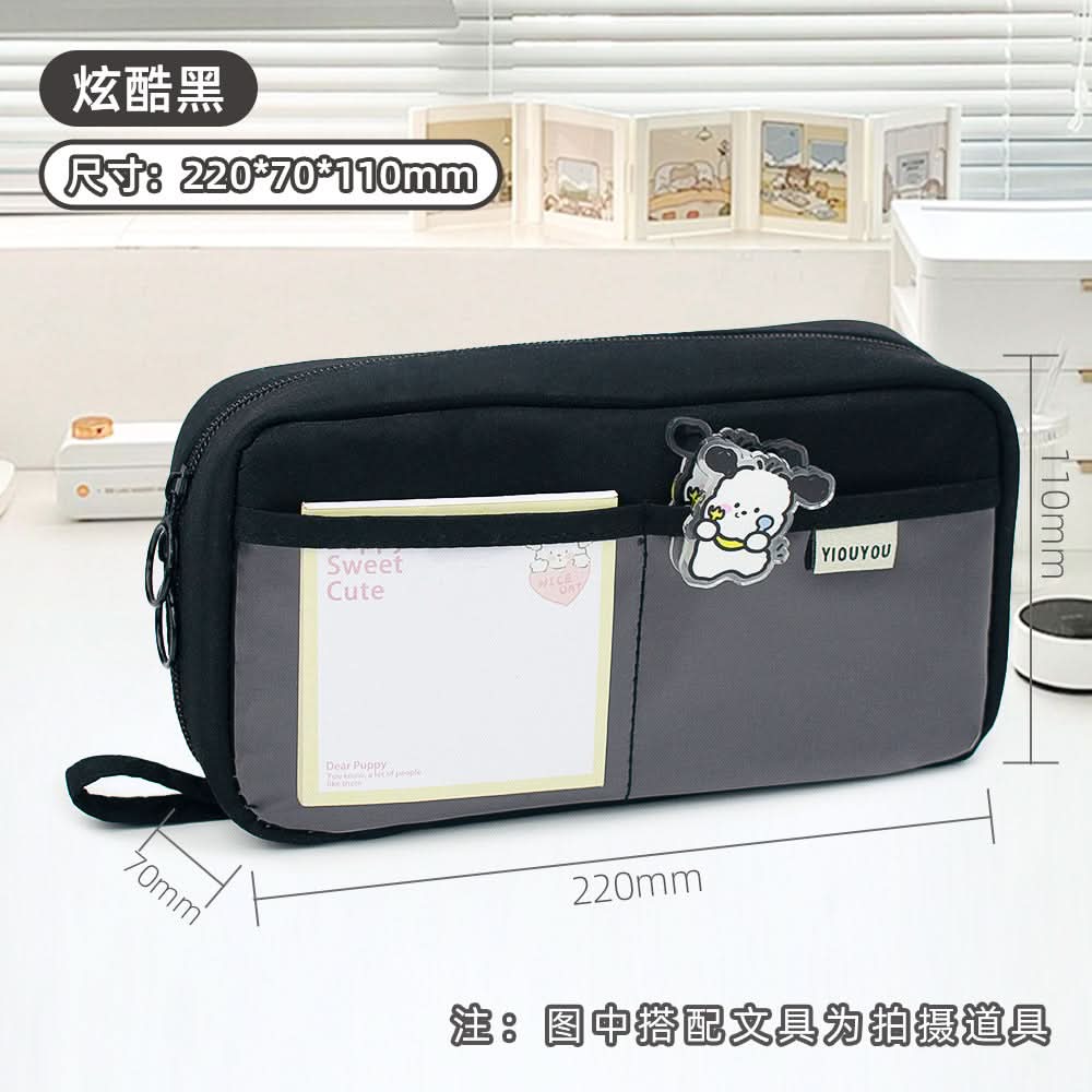 Transparent Pencil Case for School